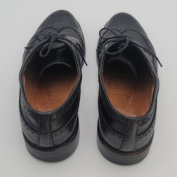 RALPH LAUREN RRL sz10E WILBERFORCE ITALIAN Derby Brogue Pebbled Calfskin… main image 5